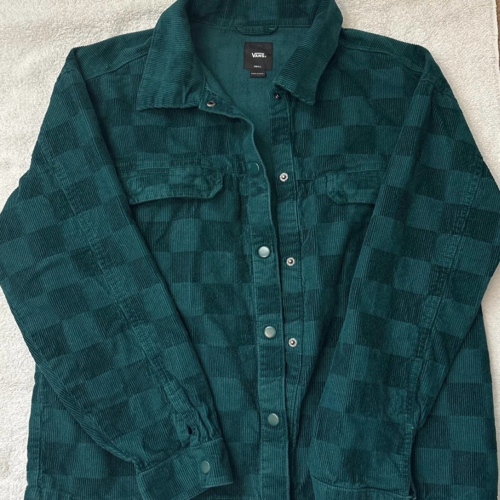 Vans Green Checkered Jacket
